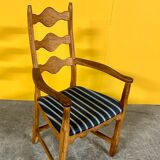 Danish vintage oak armchair 1960s