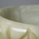 Large Medici alabaster/yellowish marble vase, Belle Époque style