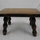 old footboard stool wood old wooden step stool country decoration