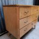 Vintage Scandinavian wooden chest of drawers