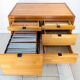 Professional furniture, artist, Scandinavian origin, solid wood and leather