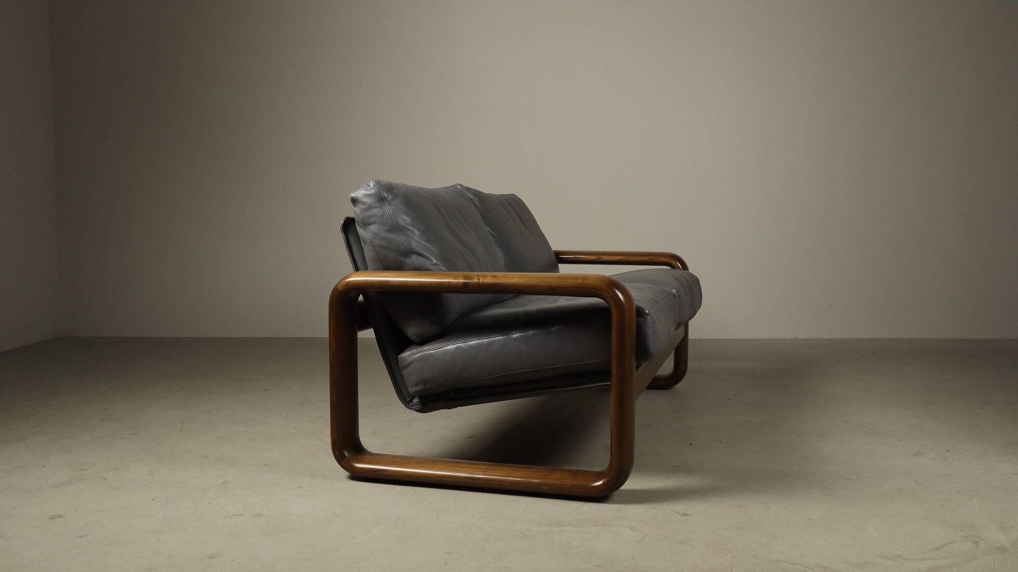 "Hombre" two-seat sofa by Burkhard Vogtherr for Rosenthal Furniture, 1970s