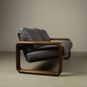 "Hombre" two-seat sofa by Burkhard Vogtherr for Rosenthal Furniture, 1970s
