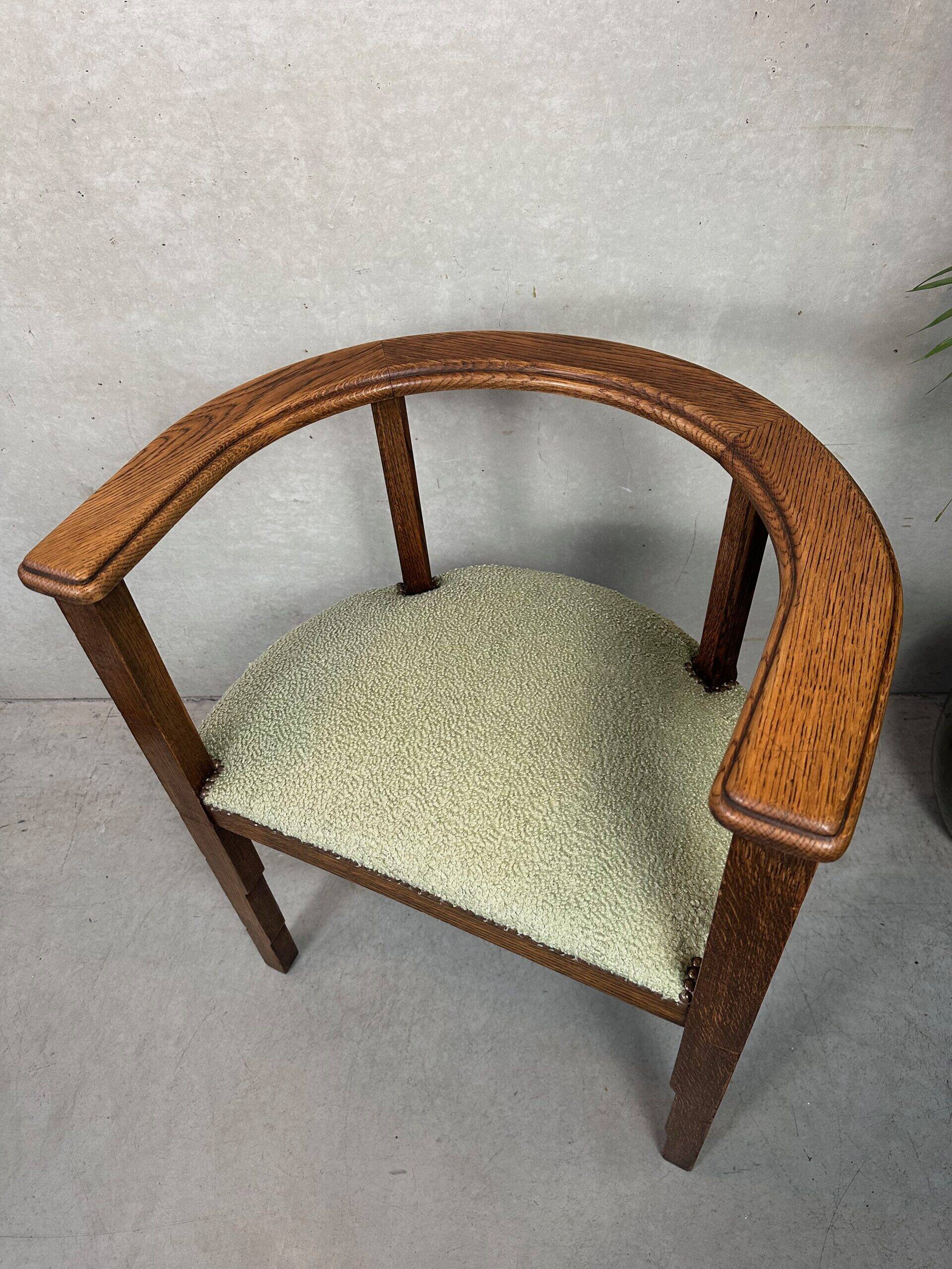 Original art deco chair – oak