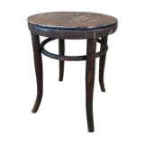 Tabouret de salon en bois courbé Hofmann 1900