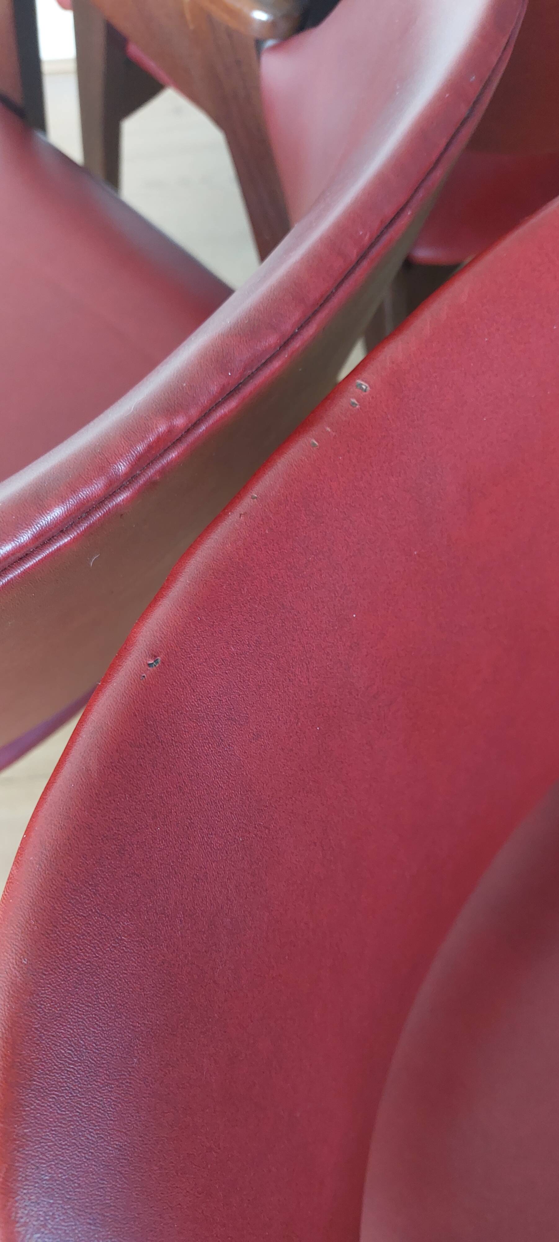 Set of 4 Mid-Century Modern Teak Dining Chairs 1960's