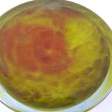 Vase verre scandinave signé John Orwar Lake