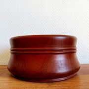 Teak fruit bowl Nissen Denmark 1960