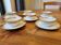 Service à café en porcelaine de Limoges