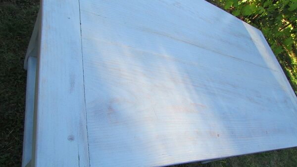 Charming revamped community table