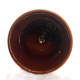 Medici vase planter in brown ceramic
