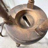 Oak bistro stools 1950