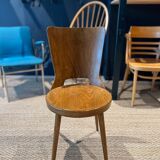 Set of 7 baumann bistro chairs model dove 50s