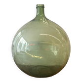 Fat demijohn in old blown glass