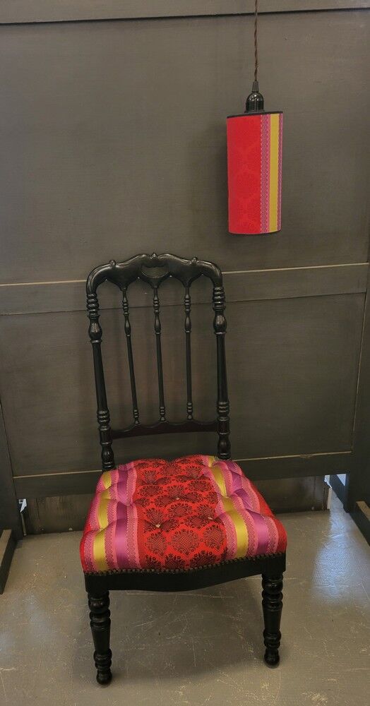 Reading chair Christian Lacroix and wall light