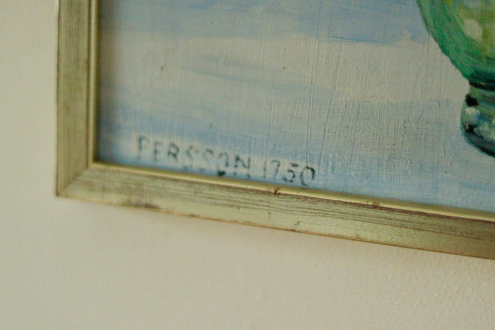 "Roses in a vase" Persson 1950