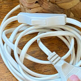 Lamp, natural weaving in water hyacinth fibre.