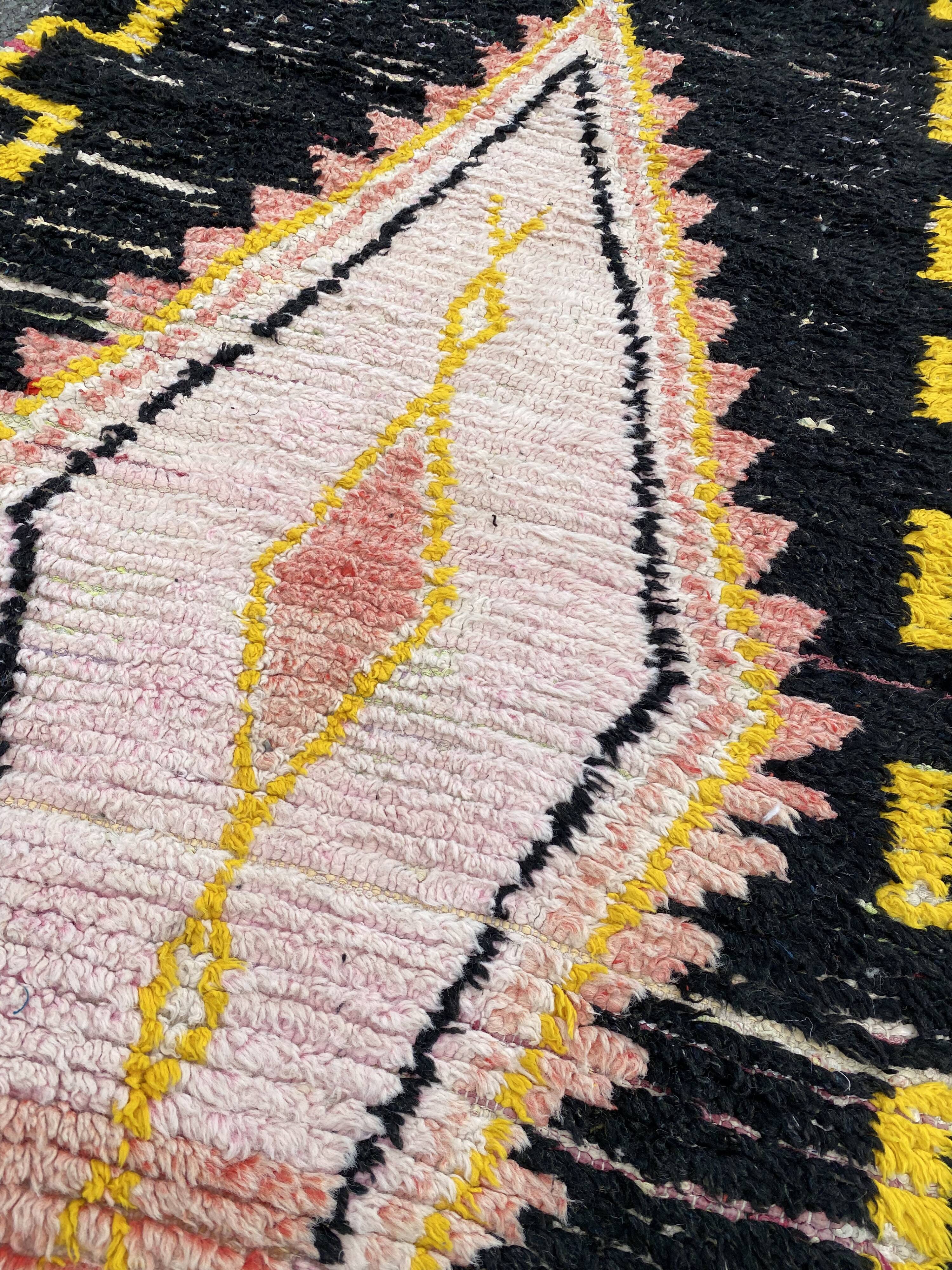 Carpet berbere corridor boujaad 95x380 cm