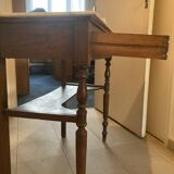 Antique secretary desk with marble top