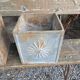Pair of cast iron planters