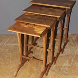 Nested Tables by Emile Gallé around 1900