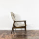 Gfm 64 back armchair with ottoman by edmund homa 1960's