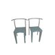 Paire de chaises Dr Glob par Philippe Starck pour Kartell