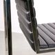 Vintage Bauhaus Chair in Black Leatherette and Chrome
