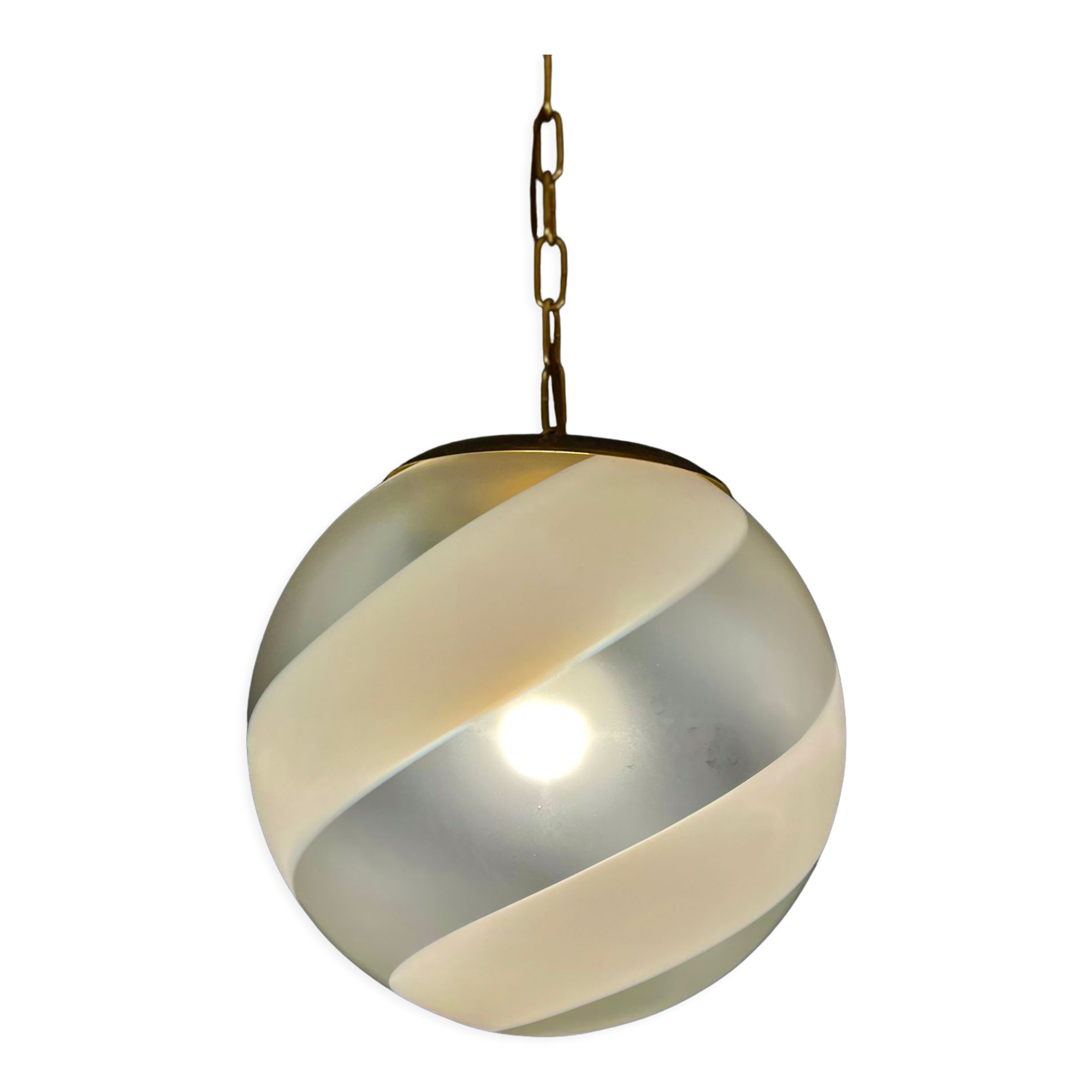 Ceiling glass ball lamp