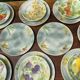 Service 10 plates and 14 sub-plates St Clement