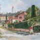 Tableau HST/P "Mediterranean Landscape" ref. H. Hayden