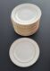 24 vintage L'amandimoise earthenware plates
