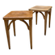 Luterma stool pair in beech – France, 1950s