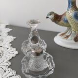 Salt and pepper shaker vintage glass