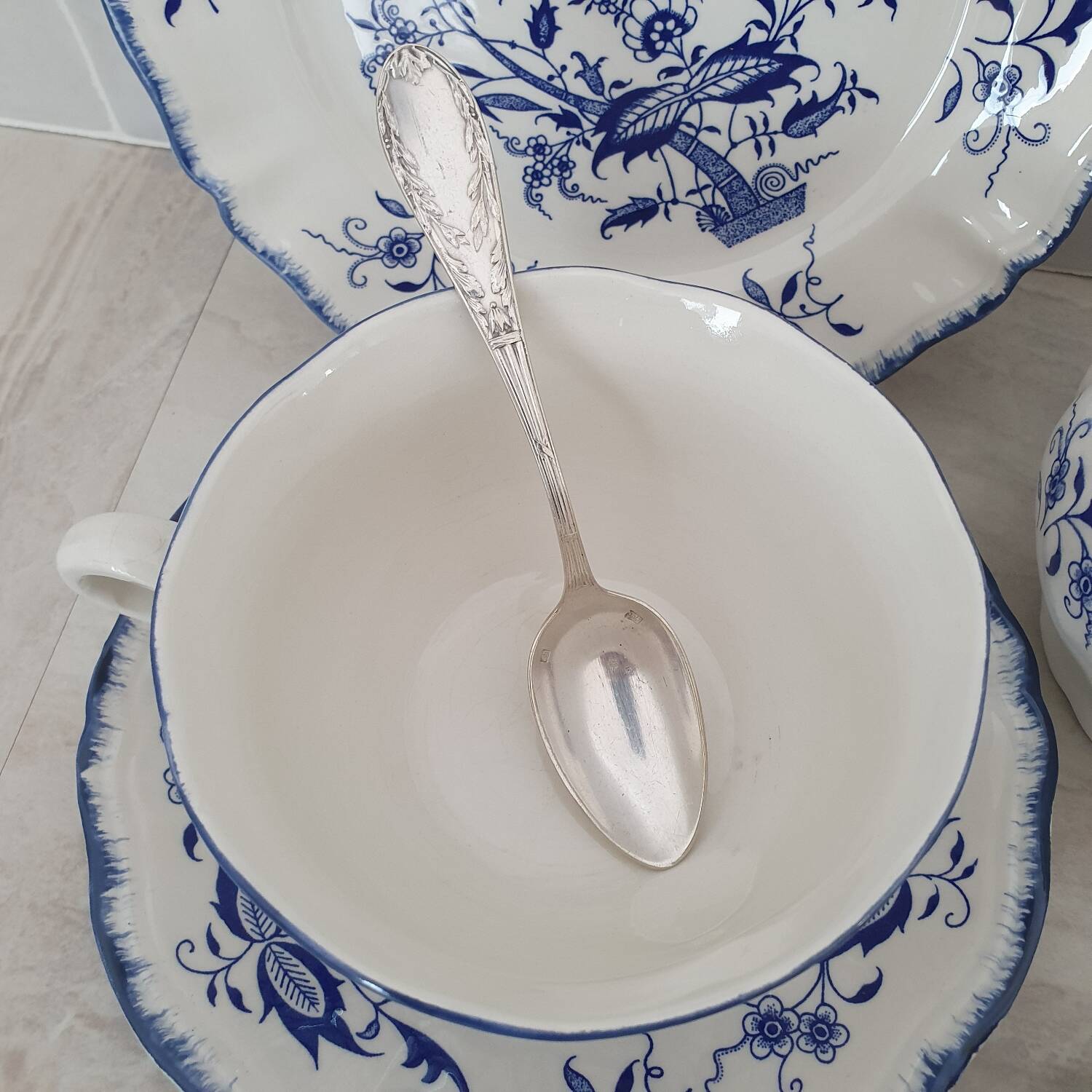 Coffee, tea, and chocolate service Lancaster by Sarreguemines