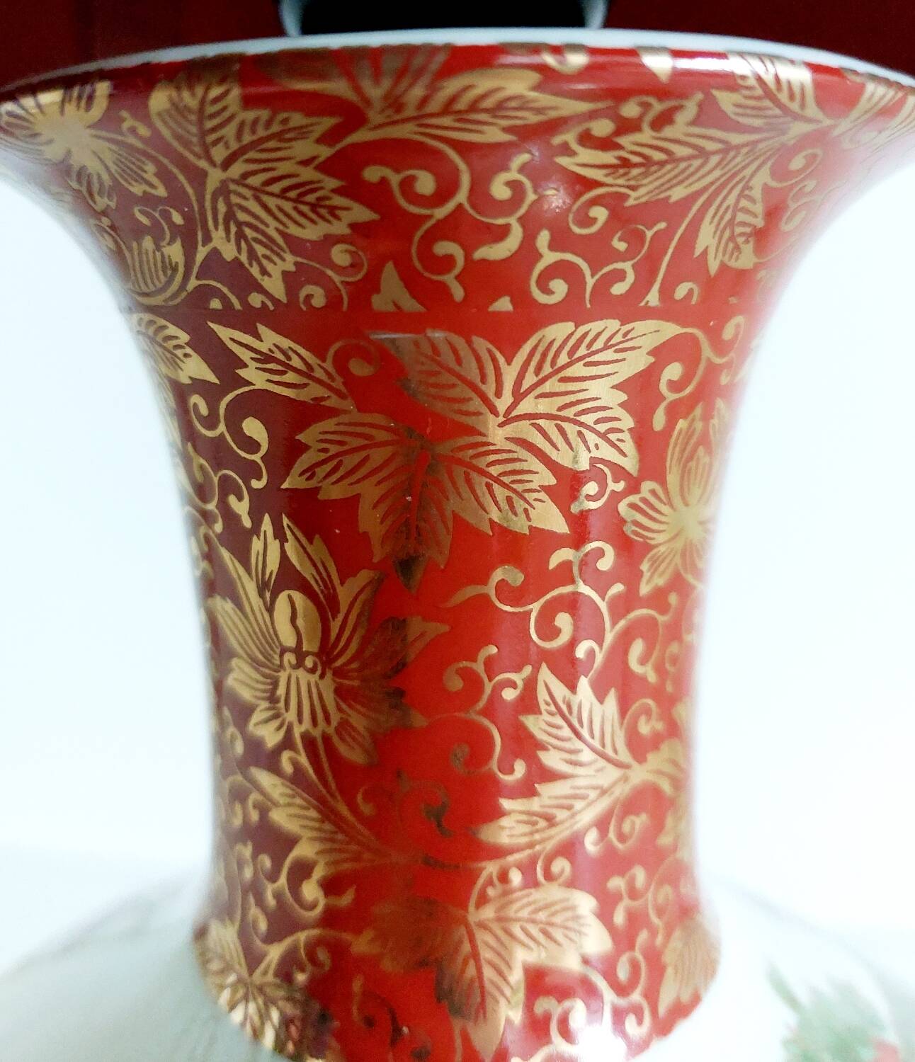 Japanese porcelain lamp