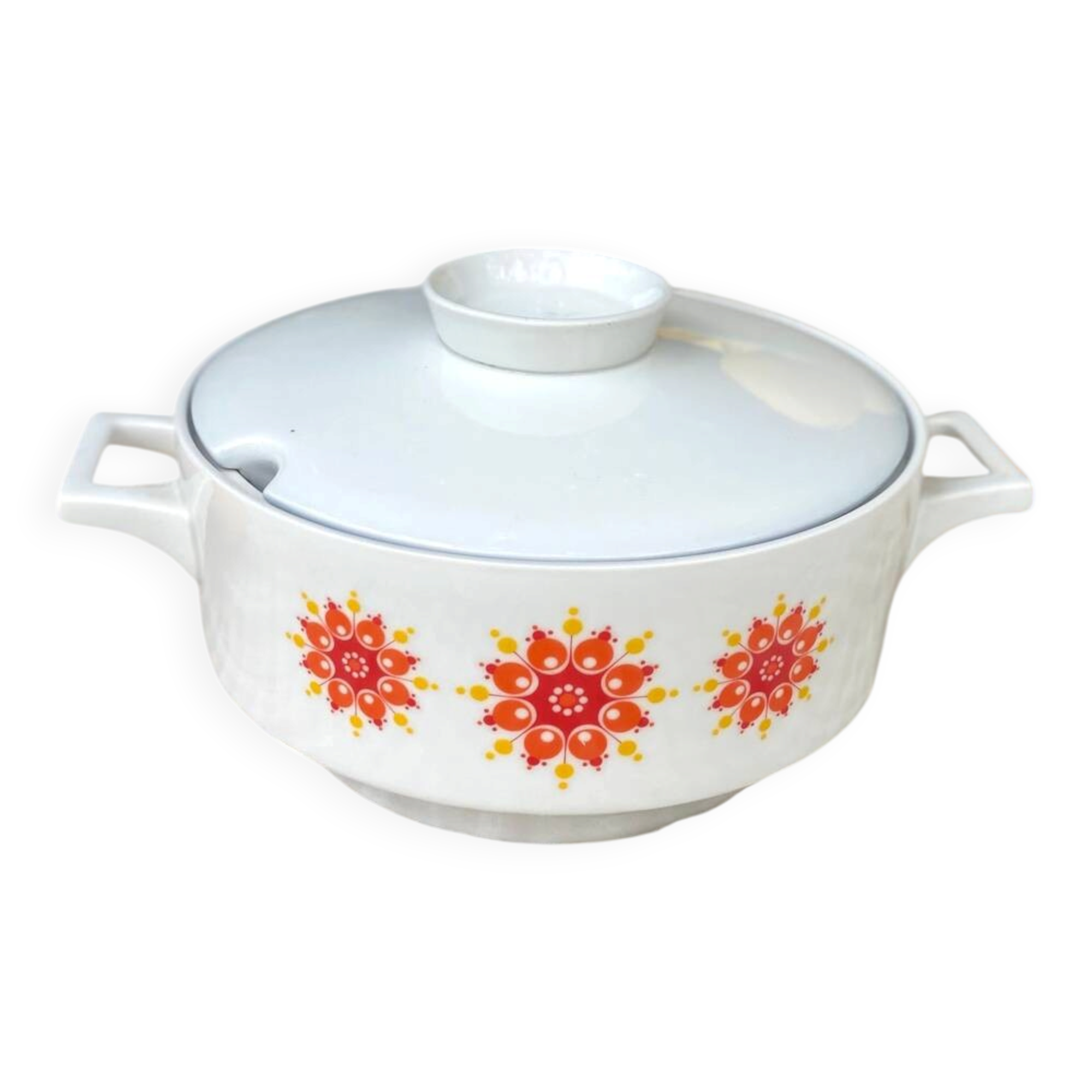 Covered soup tureen Winterling, 70s pop decor