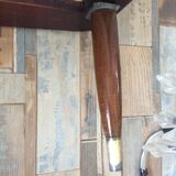 Scandinavian coffee table in teak and white marble