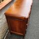 Varnished wooden chest of drawers with 3 drawers