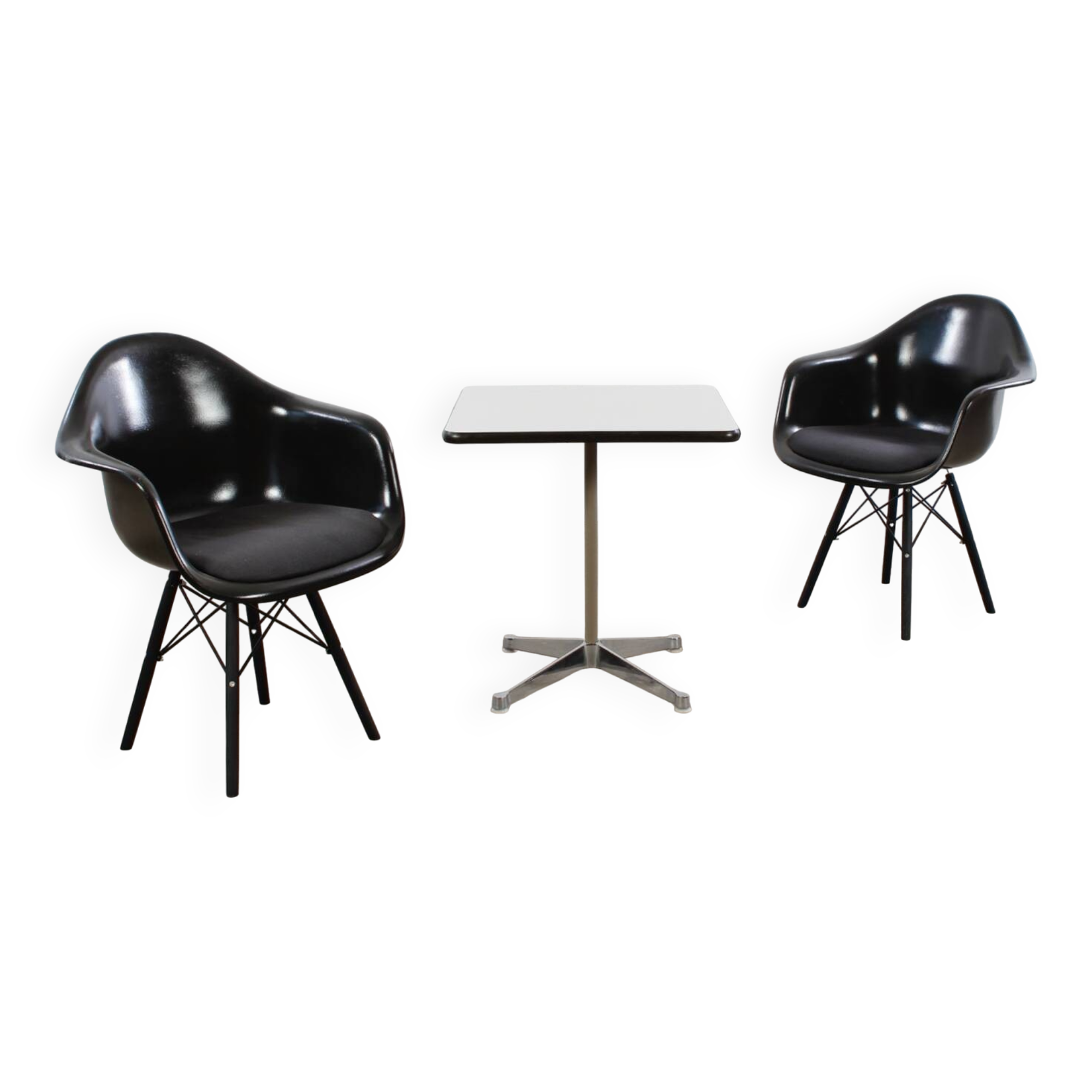 Table d'appoint vintage Tisch Eames Vitra Design Mid-Century