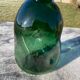 Grande bouteille en verre soufflé - Vintage 70’s - Verrerie Empoli - Italie
