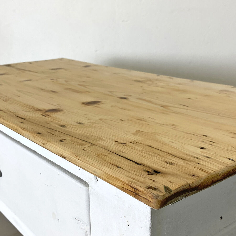 Vintage white buffet 50's