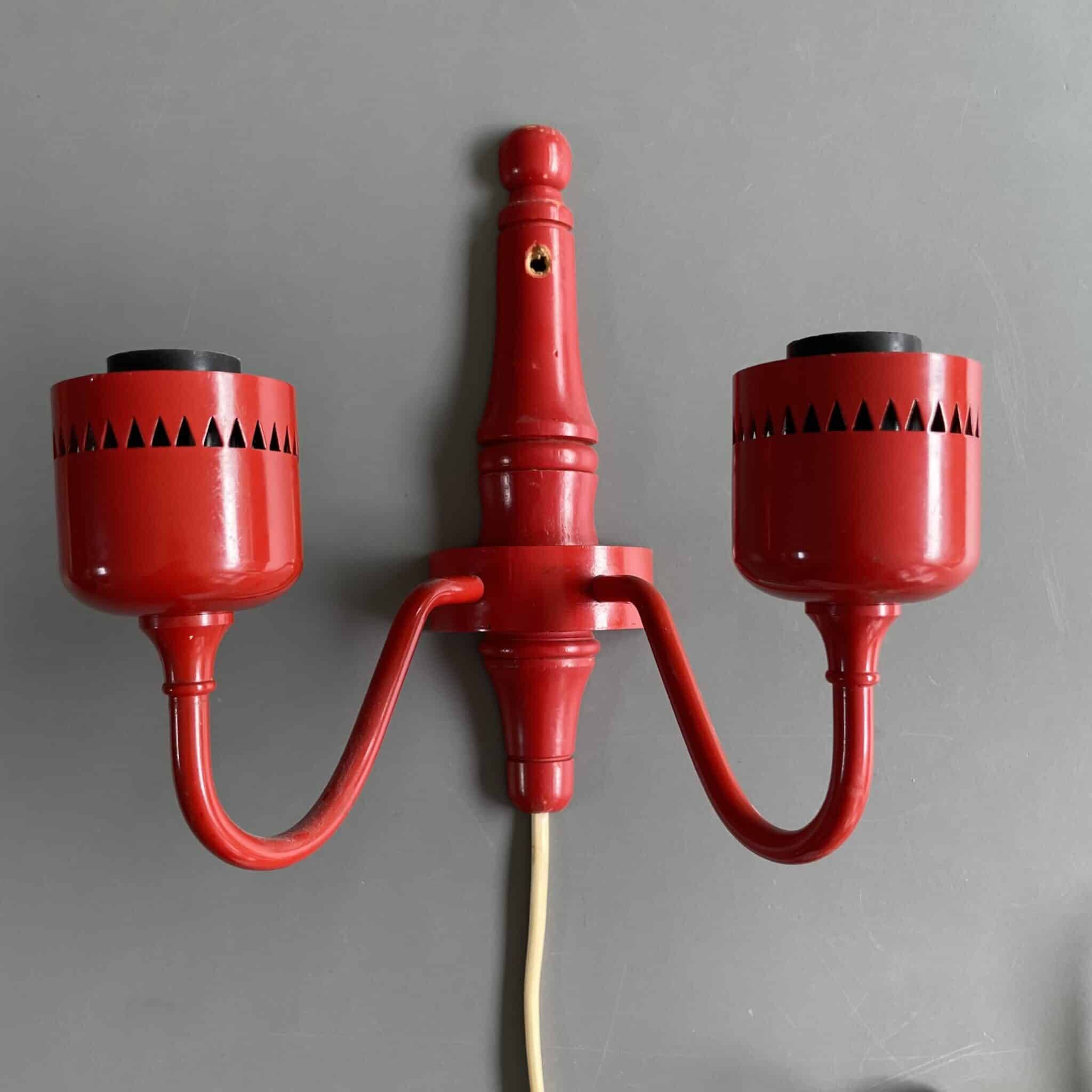 Wall lamp, model T-526 design Hans Agne Jakobsson, Svera, Sweden, 1960s