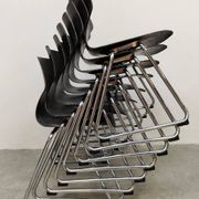 Chaises empilables vintage Pagwood Flötotto 1960