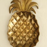 Vide poche vintage ananas en laiton