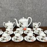 service à thé édition limitée en porcelaine de Limoges