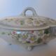 Keller and Guérin Lunéville soup tureen, Pommier model.