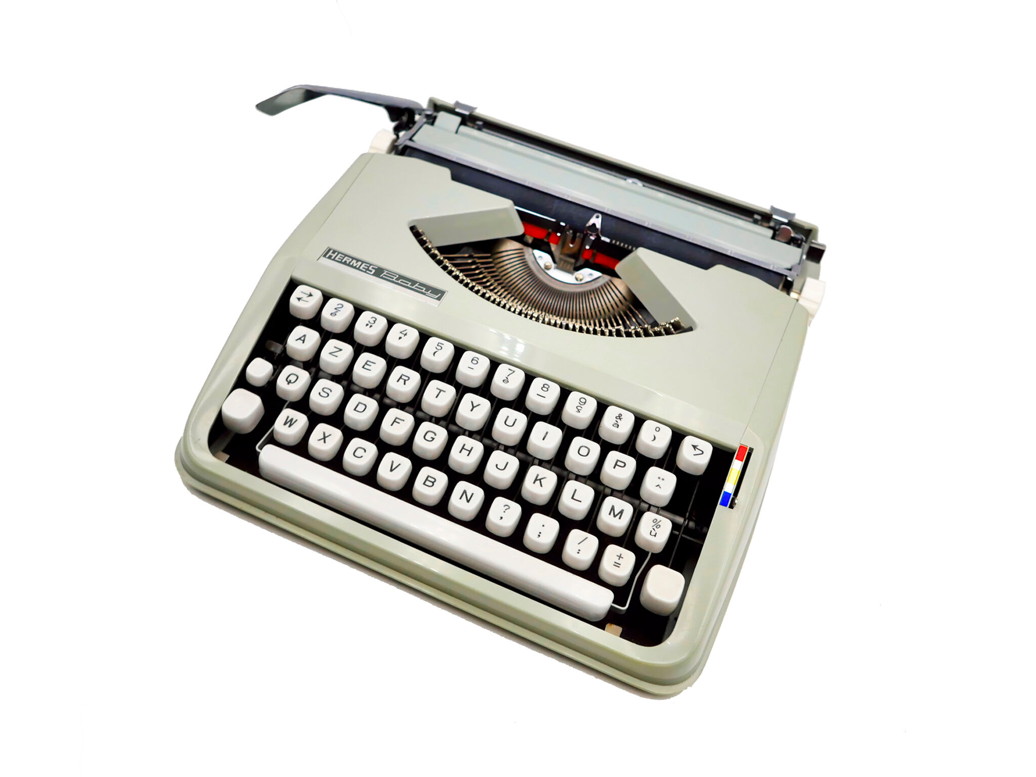 Hermes Baby Typewriter Green Linden Revised Ribbon New