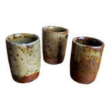 Verres déco grès pyrité