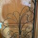 Pair of interior wrought iron grilles XXth century